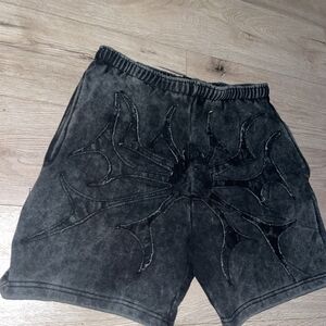 Phantom Troupe Shorts 2XL Acid Wash Finish Vintage Streetwear FrenchTerry Cotton